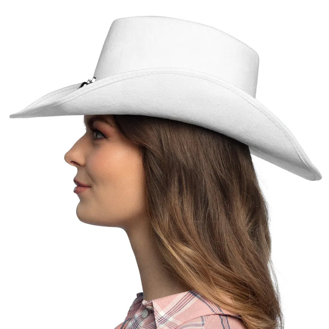 Witte Cowboy Hoed Luxe