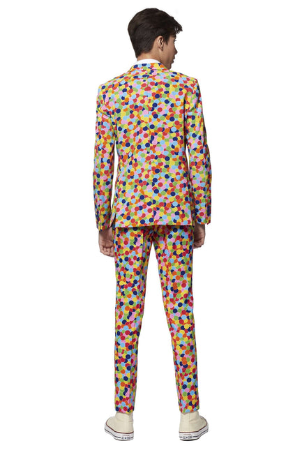 Feest Confetti Pak Jongen Tiener OppoSuits