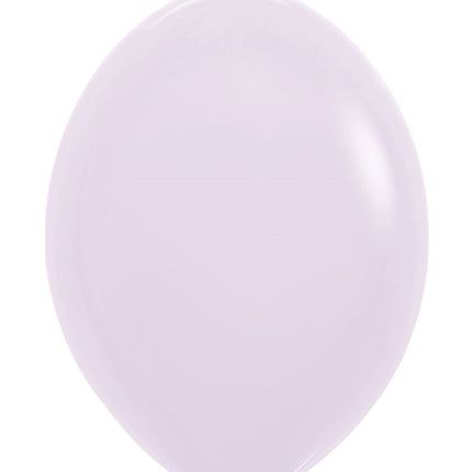 Ballonnen Pastel Matte Lilac 30cm 50st