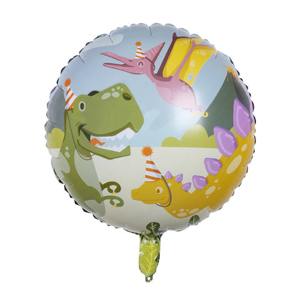 Dino Helium Ballon 45cm leeg