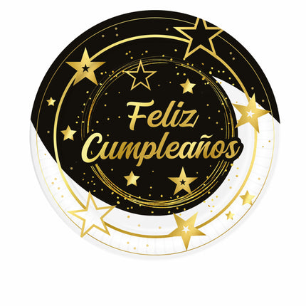 Feliz Cumpleanos Borden 23cm 6st