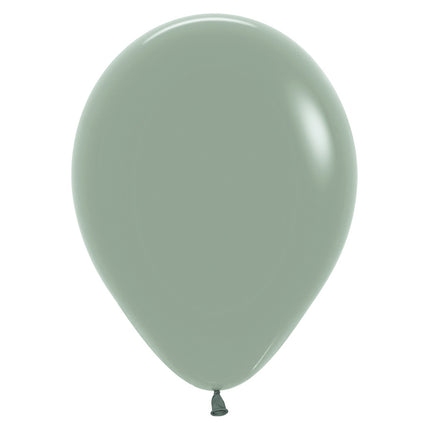 Ballonnen Pastel Dusk Laurel Green 23cm 50st