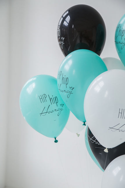 Hip Hip Hooray Ballonnen 30cm 12st