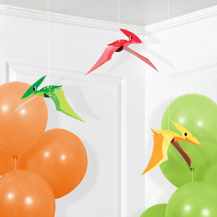 Dino Hangdecoratie 81cm 3st