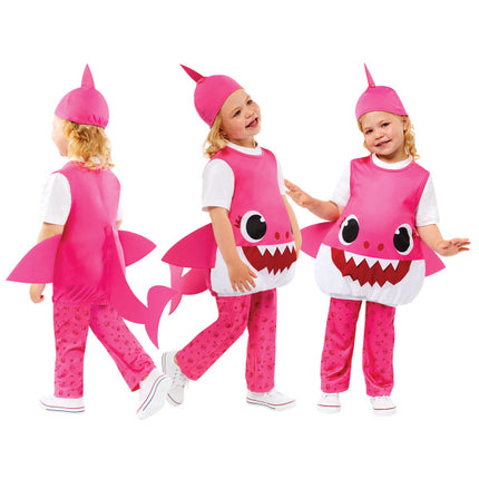 Kind Kostuum Baby Shark Pink Mummy