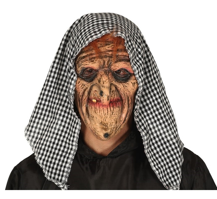 Halloween Heksen Masker Kap