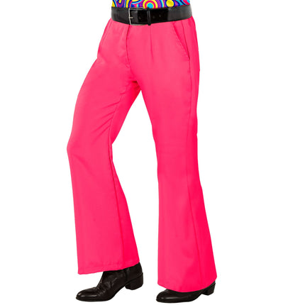 Disco 70S Broek Roze Dames