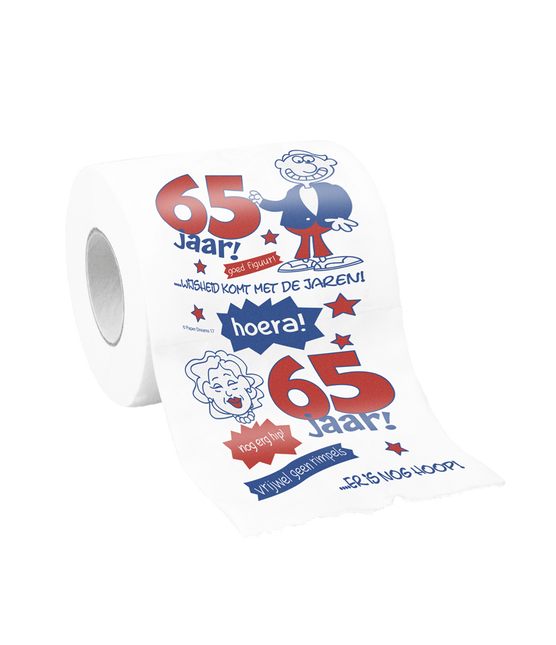 Toiletpapier 65 Jaar