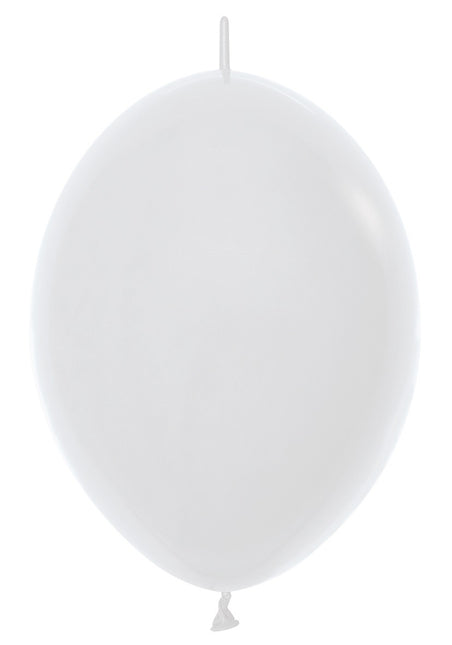 Ballonnen White 30cm 50st