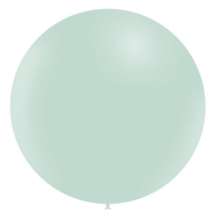 Groene Reuze Ballon Pastel XL 91cm