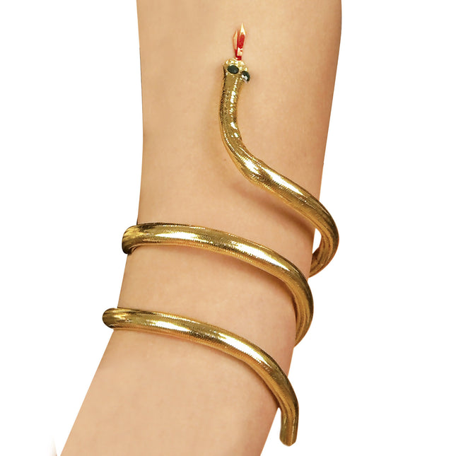 Slang Armband Goud