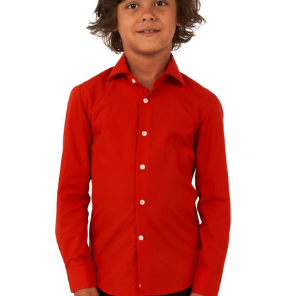 Rood Overhemd Jongen OppoSuits