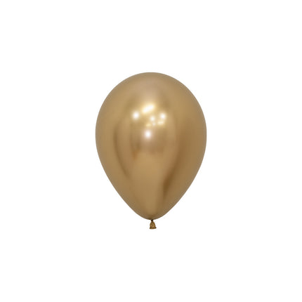 Ballonnen Reflex Gold 12cm 50st