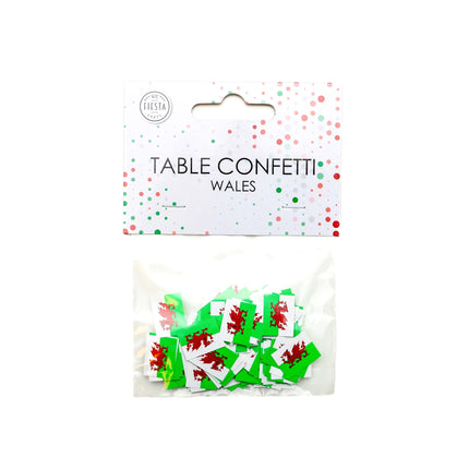 Wales Tafelconfetti Papier 150st