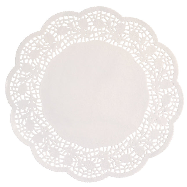 Witte Placemat Papier 21cm 28st