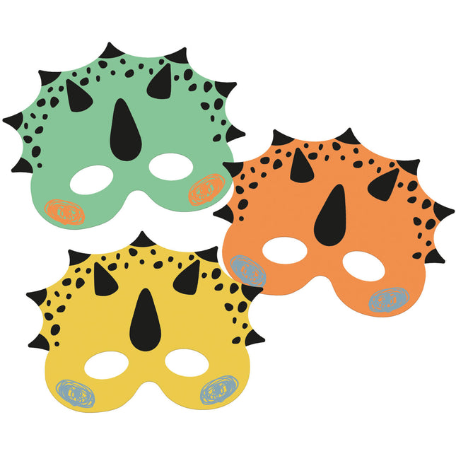 Dino Maskers Roars 6st