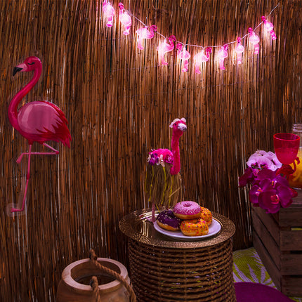 Lichtslinger LED Flamingo 1,4m