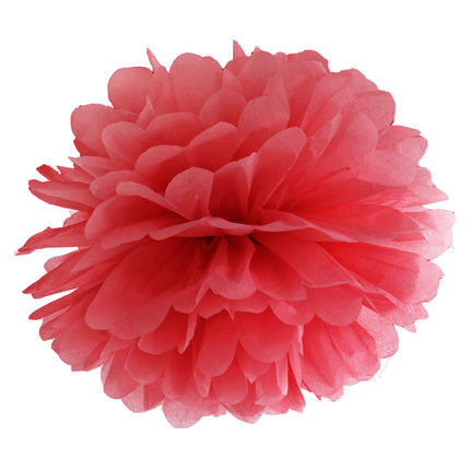 Pompon Rood 25cm