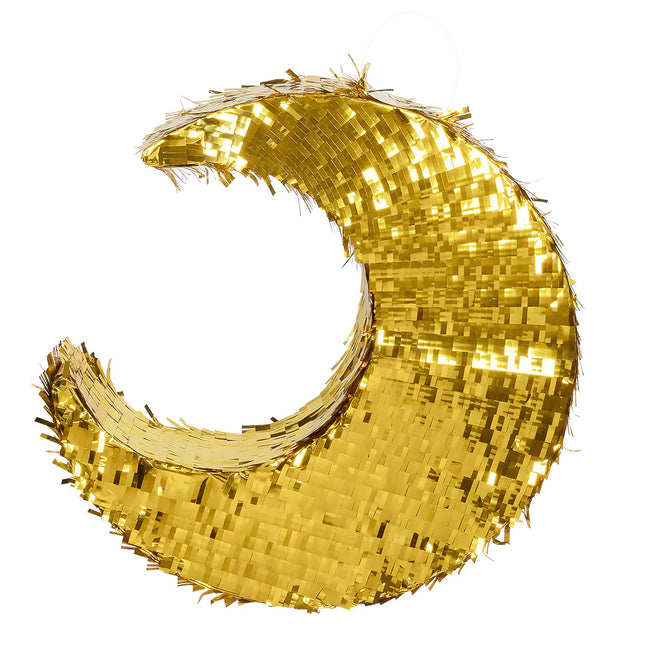 Gouden Pinata Maan 44cm