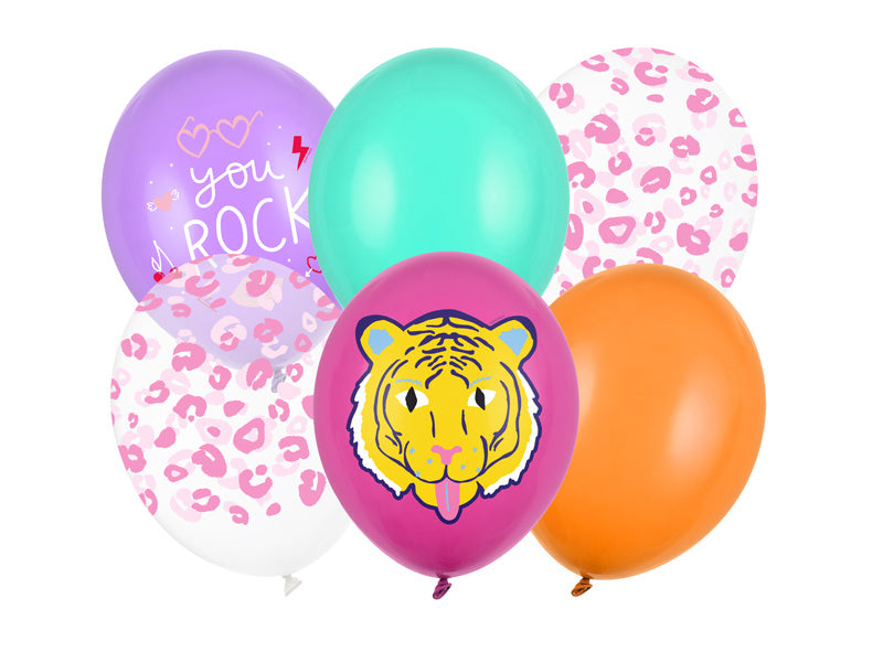 Ballonnen You Rock Mix 30cm 6st