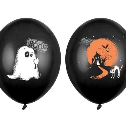 Halloween Ballonnen Boo 30cm 50st