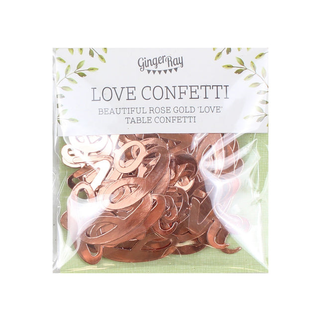 Rose Gouden Confetti Love 14g