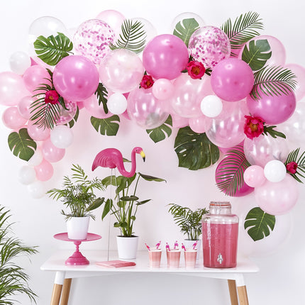 Roze Ballonnenboog DIY Set