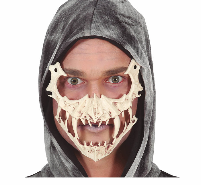 Halloween Masker Skelet Tanden