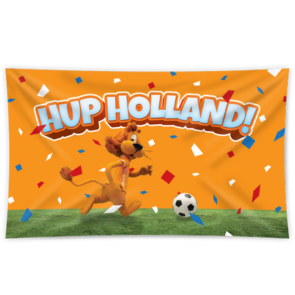 Loeki De Leeuw Gevelvlag Oranje 1.5m