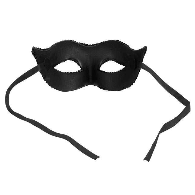 Zwarte Oogmasker Pailletten