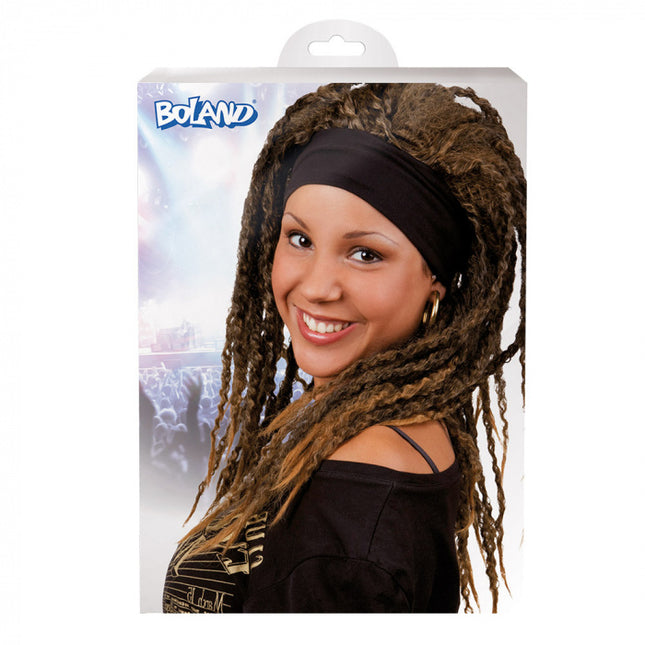 Dreadlocks Pruik met Haarband