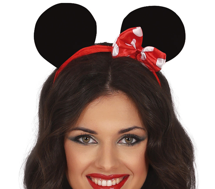 Minnie Mouse Kostuum Rood Wit Dames