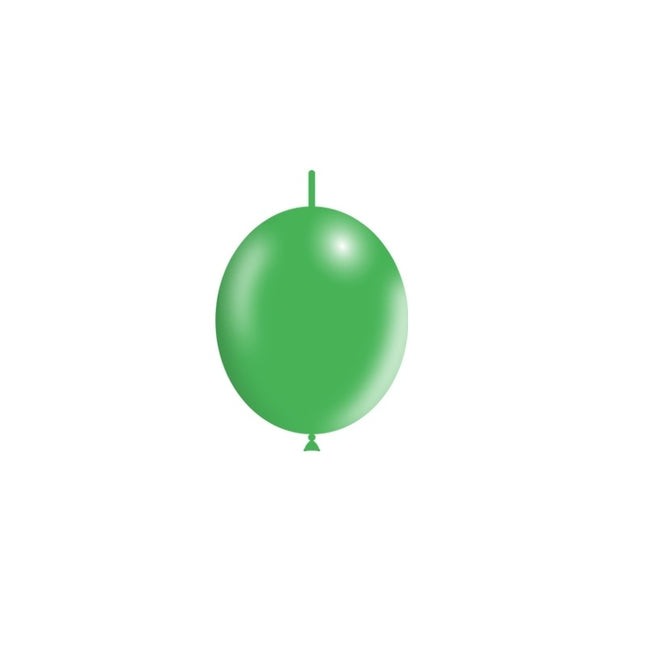 Groene Knoopballonnen 15cm 100st