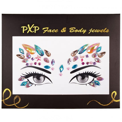 PXP Gezicht Sticker Face Jewels Glitter Unicorn