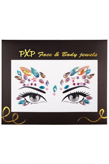 PXP Gezicht Sticker Face Jewels Glitter Unicorn