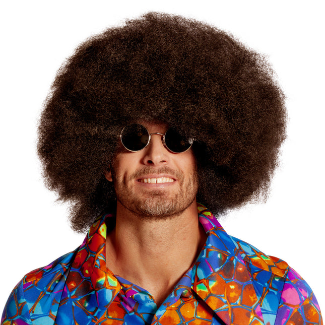 Bruine Pruik Afro