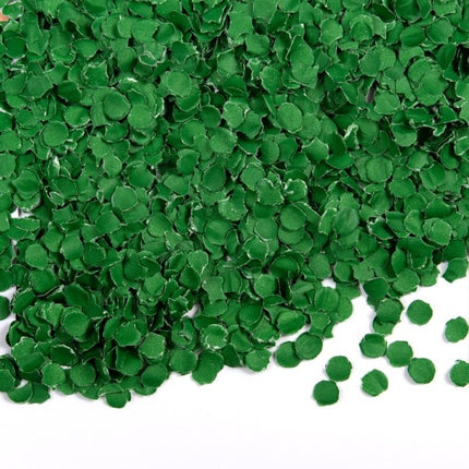 Groene Confetti 1cm 1kg