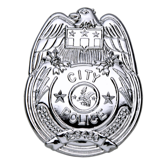 Politie Badge Zilver