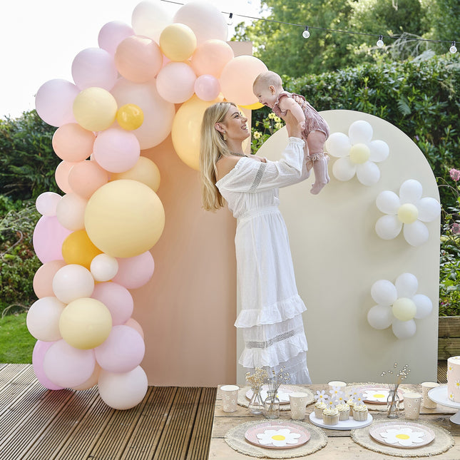 Babyshower Ballonnen Madeliefjes 5st