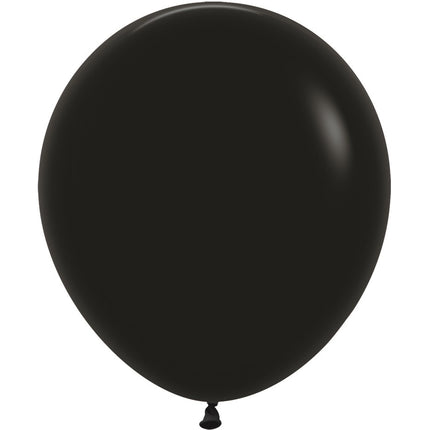 Ballonnen Black 45cm 25st