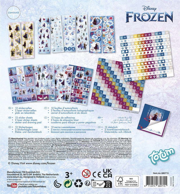 Frozen Sticker Set Large