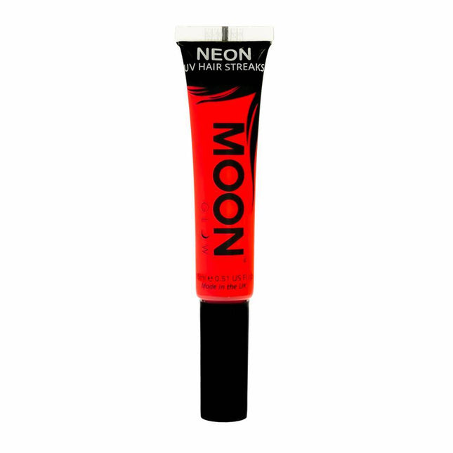 Moon Glow Neon UV Hair Streaks Intense Red