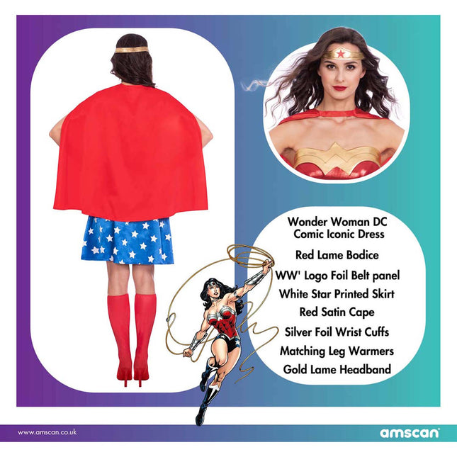 Volwassenen Kostuum Wonder Woman Classic XXL