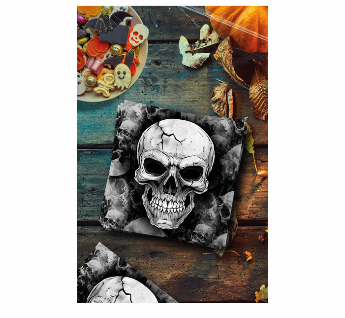 Halloween Servetten Skelet 33cm