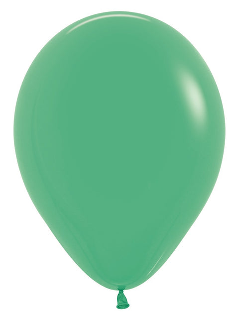 Ballonnen Green 30cm 50st