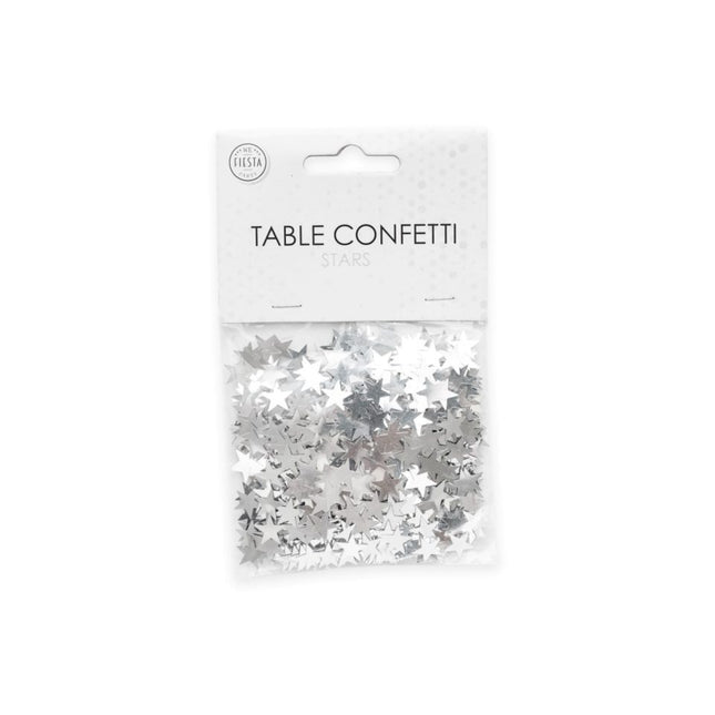 Tafelconfetti Ster Zilver