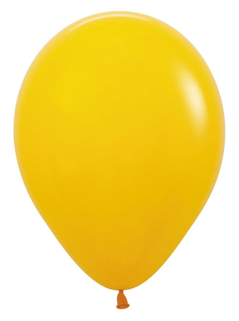 Ballonnen Honey Yellow 30cm 50st