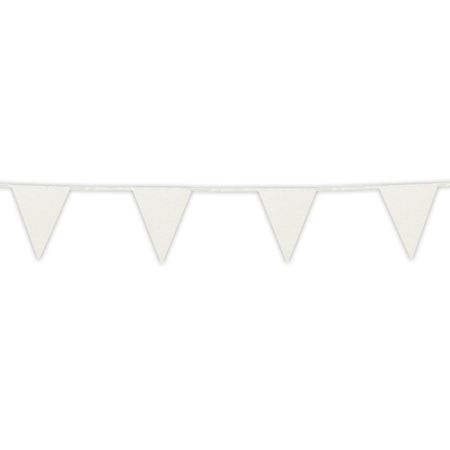 Witte Slinger Glitter Papier 6m