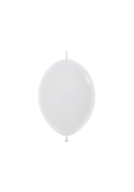 Ballonnen White 15cm 50st