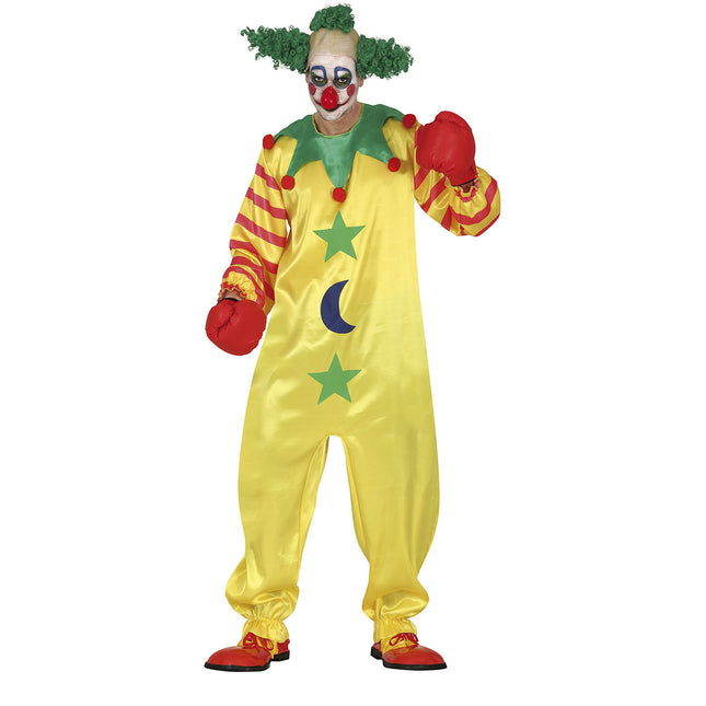 Clown Halloween Kostuum Heren Geel L